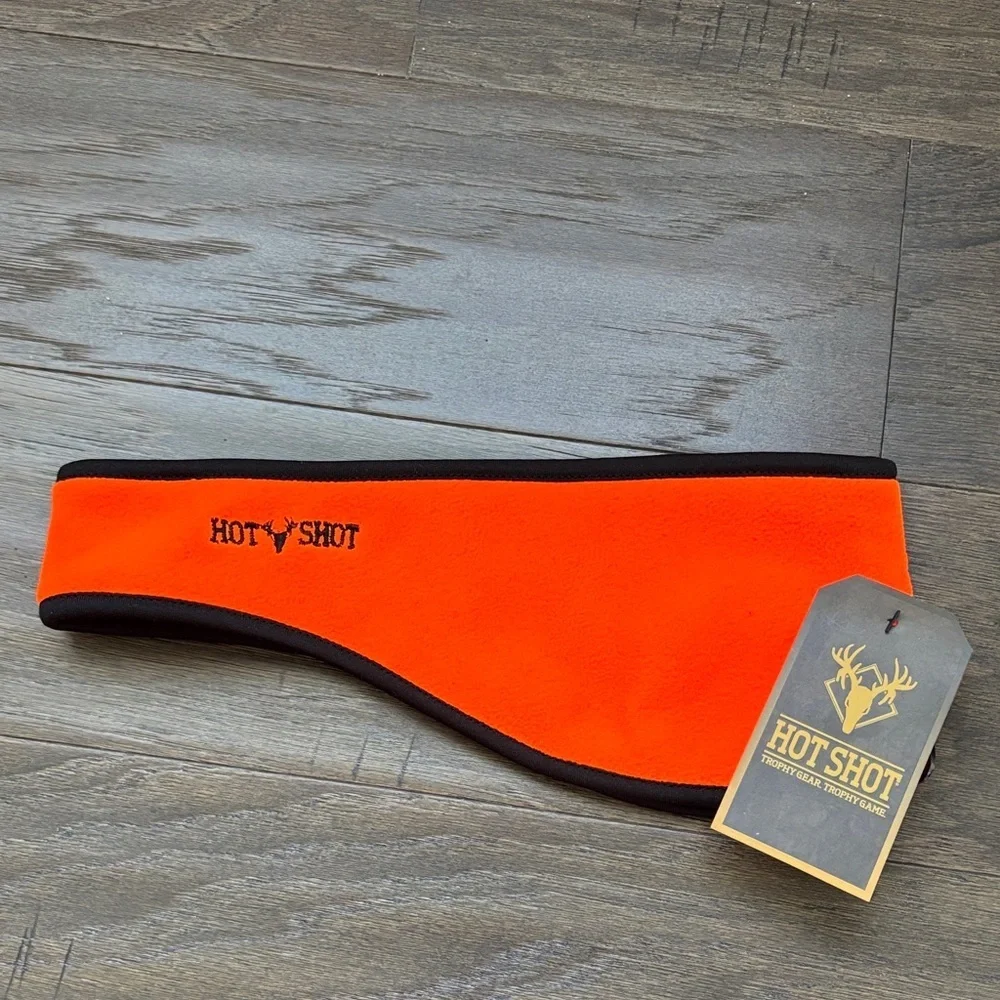 Hot Shot Fleece Cold Weather Headband,Forehead & ear wrap,stretch,winter